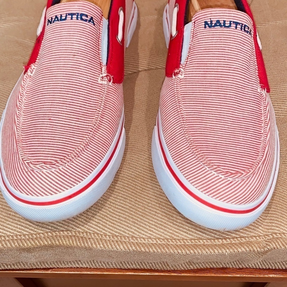 Nautica Premium Skipper Boat Shoes. - Picture 5 of 10